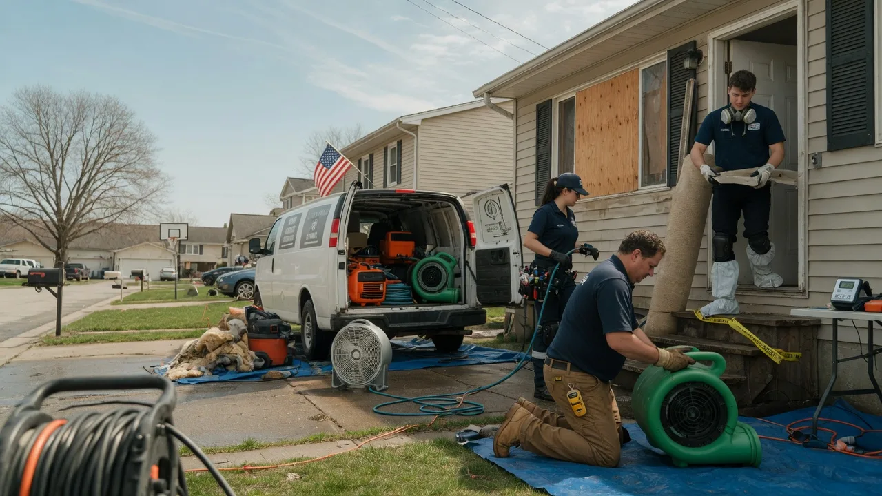 Water Damage Restoration in Bellaire, OH near me